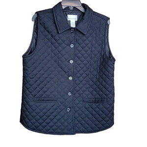 Drapers & Damons Quilted Petite Puffer Vest NWOT
